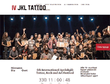 Tablet Screenshot of jkltattooconvention.com